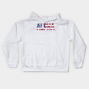 Alpha American Kids Hoodie